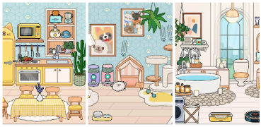 Scaricare Toca Boca House Ideas Personalizzazione per Android Screenshot 3