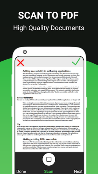 Scaricare DocScan - PDF Scanner App Lavoro per Android Screenshot 7