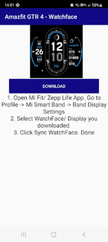 Scaricare Amazfit GTR 4 WFace Personalizzazione per Android Screenshot 5