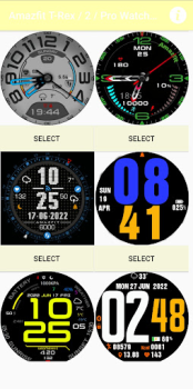 Scaricare Amazfit T Rex / 2 / Pro WFace Personalizzazione per Android Screenshot 5