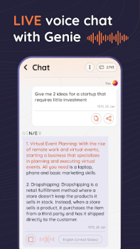 Scaricare IA Chat Italiano - Genie Lavoro per Android Screenshot 3