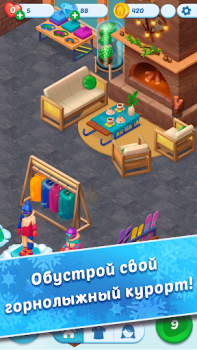 Scaricare Coldscapes: My Match-3 Family Giochi rompicapo per Android Screenshot 5