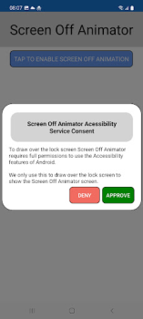 Scaricare Screen Off Animator Personalizzazione per Android Screenshot 2