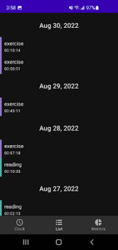 Scaricare Time Clock Lavoro per Android Screenshot 5