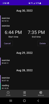 Scaricare Time Clock Lavoro per Android Screenshot 6