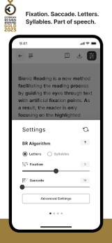 Scaricare Bionic Reading® Libri e guide per Android Screenshot 4