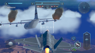 Scaricare Sky Warriors: Guerra Aerea Azione per Android Screenshot 2
