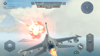 Scaricare Sky Warriors: Guerra Aerea Azione per Android Screenshot 3