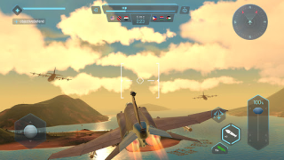 Scaricare Sky Warriors: Guerra Aerea Azione per Android Screenshot 4