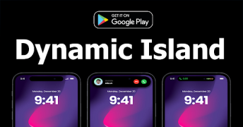Scaricare Dynamic Island iOS 17 Personalizzazione per Android Screenshot 2