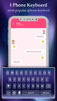 Scaricare Keyboard For iPhone 14 pro Personalizzazione per Android Screenshot 5
