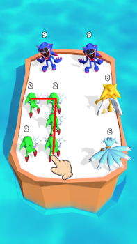 Scaricare Merge Super - Monster Fight Arcade per Android Screenshot 4