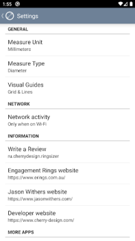 Scaricare Ring Sizer by Jason Withers © Stile di vita per Android Screenshot 7