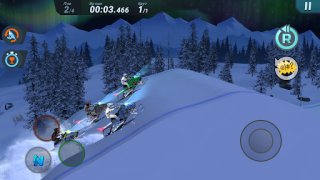 Scaricare Mad Skills Snocross Corse per Android Screenshot 3