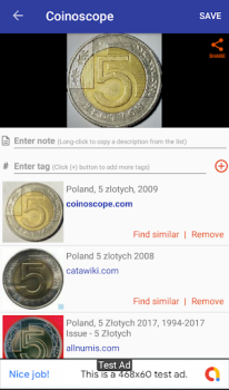 Scaricare Coinoscope: Coin identifier Libri e guide per Android Screenshot 2