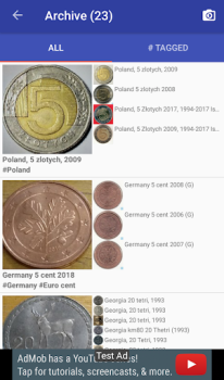 Scaricare Coinoscope: Coin identifier Libri e guide per Android Screenshot 3