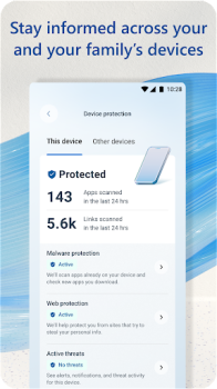 Scaricare Microsoft Defender: Antivirus Strumenti per Android Screenshot 4