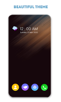 Scaricare Galaxy s23 Ultra Launcher Personalizzazione per Android Screenshot 3