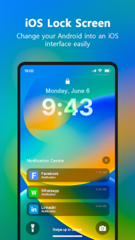 Scaricare Lock Screen iOS 16 Personalizzazione per Android Screenshot 3