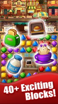 Scaricare Magic Bakery: Fun Match 3 Game Giochi rompicapo per Android Screenshot 3
