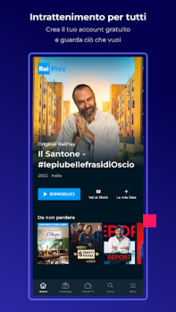 Scaricare RaiPlay Intrattenimento per Android Screenshot 3