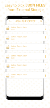 Scaricare JSON Viewer - JSON File Reader Lavoro per Android Screenshot 3