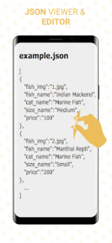 Scaricare JSON Viewer - JSON File Reader Lavoro per Android Screenshot 4