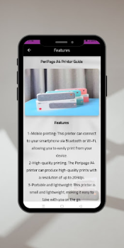 Scaricare PeriPage A4 Printer Guide Lavoro per Android Screenshot 5