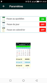 Scaricare CALENDRIER FEZAN 2024 Strumenti per Android Screenshot 3