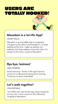 Scaricare Macadam - Cammina e Guadagna Salute e fitness per Android Screenshot 7