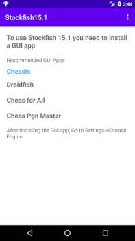 Scaricare Stockfish 15.1 Chess Engine Giochi da tavolo per Android Screenshot 3
