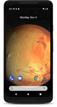 Scaricare Mars 3D live wallpaper Personalizzazione per Android Screenshot 2
