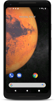 Scaricare Mars 3D live wallpaper Personalizzazione per Android Screenshot 3