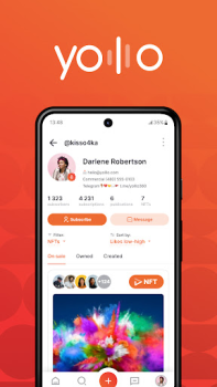 Scaricare Yolllo platform Sociale per Android Screenshot 2