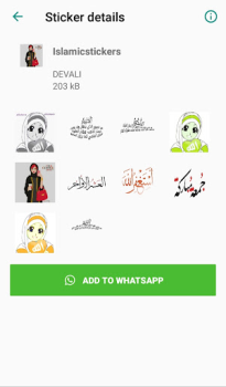 Scaricare Islamic stickers for whatsapp Sociale per Android Screenshot 3