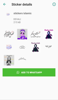 Scaricare Islamic stickers for whatsapp Sociale per Android Screenshot 4