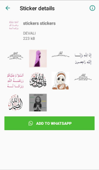 Scaricare Islamic stickers for whatsapp Sociale per Android Screenshot 6