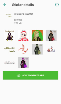 Scaricare Islamic stickers for whatsapp Sociale per Android Screenshot 7