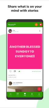 Scaricare Rooms Sociale per Android Screenshot 2