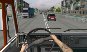 Scaricare Traffic Hard Truck Simulator Corse per Android Screenshot 3