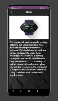 Scaricare D18 Smart Watch guide Strumenti per Android Screenshot 3