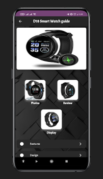 Scaricare D18 Smart Watch guide Strumenti per Android Screenshot 6