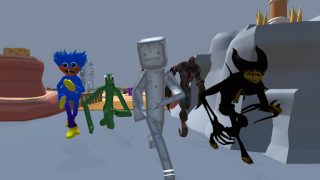 Scaricare Melon vs People Playground 3D Azione per Android Screenshot 4