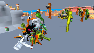 Scaricare Melon vs People Playground 3D Azione per Android Screenshot 6