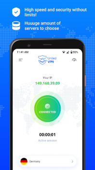 Scaricare United VPN: Fast & Trusted Strumenti per Android Screenshot 5