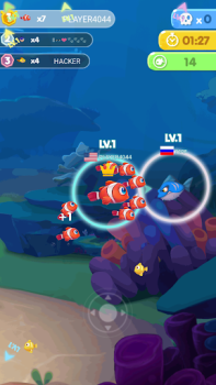 Scaricare Fish Go.io 2 Casual per Android Screenshot 2