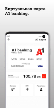 Scaricare A1 banking: мобильный банкинг Finanza per Android Screenshot 2