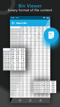 Scaricare Visualizzatore di file binari Strumenti per Android Screenshot 3