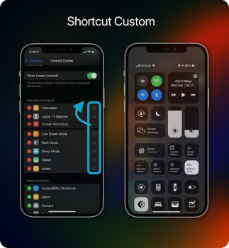 Scaricare Centro di controllo iOS 16 Strumenti per Android Screenshot 4