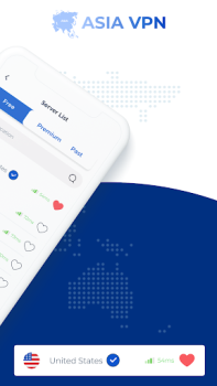 Scaricare Asia VPN - Get Asia IP Strumenti per Android Screenshot 4